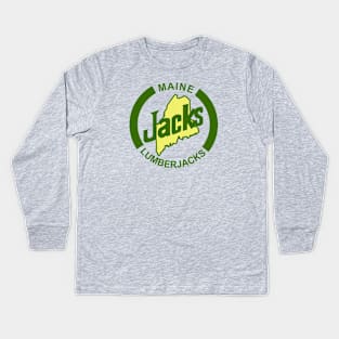 DEFUNCT - Maine Lumberjacks CBA Kids Long Sleeve T-Shirt